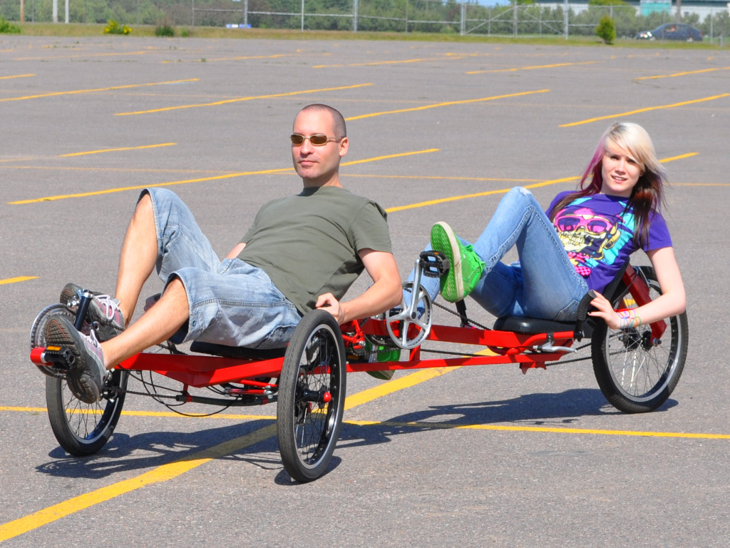 Viking Tandem Trike - independent transmission